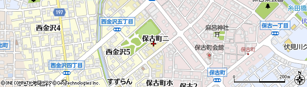 石川県金沢市保古町ニ130周辺の地図