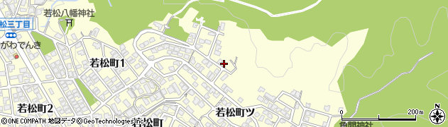 石川県金沢市若松町ツ160周辺の地図