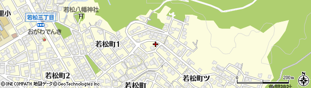 石川県金沢市若松町ツ49周辺の地図
