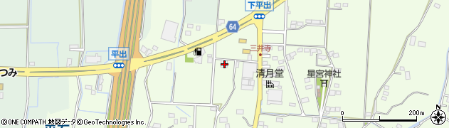 栃木県宇都宮市下平出町84周辺の地図