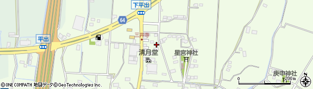 栃木県宇都宮市下平出町150周辺の地図