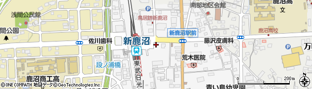 栃木県鹿沼市鳥居跡町1424周辺の地図