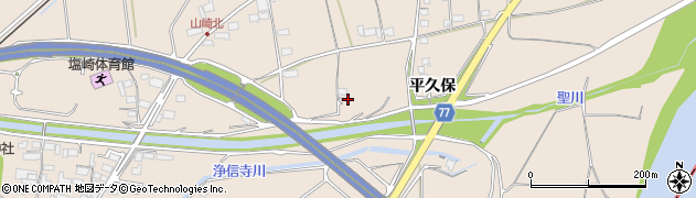 長野県長野市篠ノ井塩崎平久保5879周辺の地図