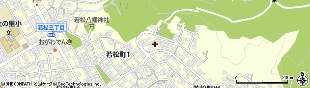 石川県金沢市若松町ツ22周辺の地図
