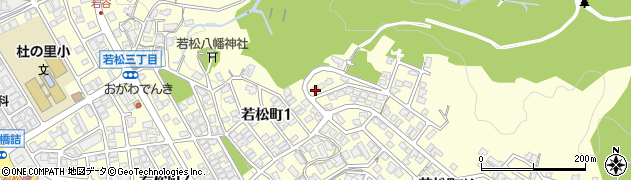 石川県金沢市若松町ツ19周辺の地図
