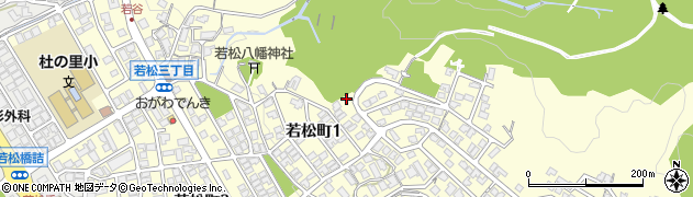 石川県金沢市若松町ツ9周辺の地図