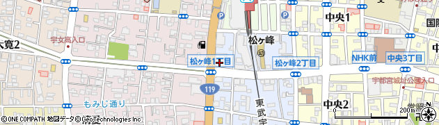 マニュライフ生命保険株式会社　宇都宮セールスオフィス周辺の地図