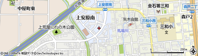 石川県金沢市上安原南65周辺の地図