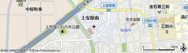 石川県金沢市上安原南47周辺の地図
