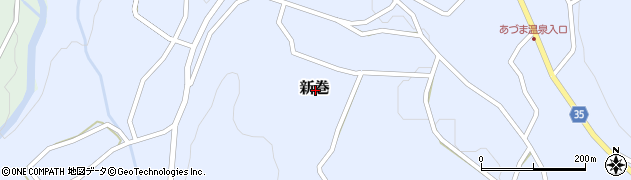 群馬県吾妻郡東吾妻町新巻周辺の地図