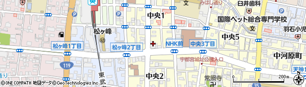 学校法人宇都宮美術学院周辺の地図