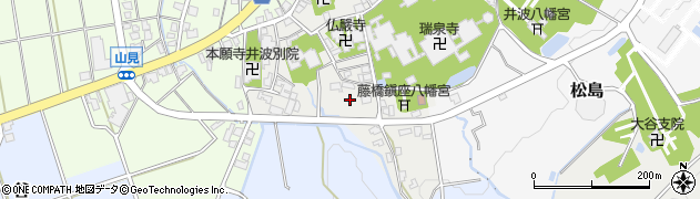 富山県南砺市藤橋周辺の地図