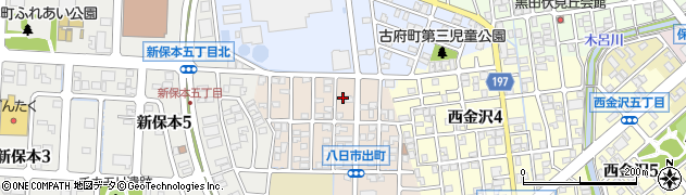 石川県金沢市八日市出町523周辺の地図