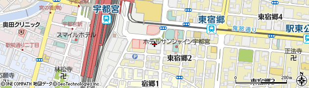日本精工株式会社　宇都宮営業所周辺の地図