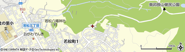 石川県金沢市若松町ツ10周辺の地図