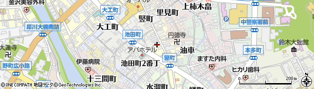 フットサルショップＶＩＤＡ金沢周辺の地図