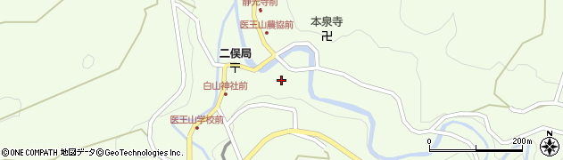 石川県金沢市二俣町に周辺の地図