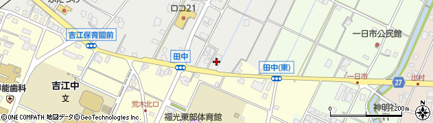 富山県南砺市田中31周辺の地図