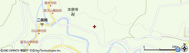 石川県金沢市二俣町（子）周辺の地図