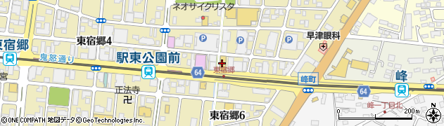 カラオケフラココ 東宿郷店周辺の地図