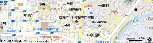 栃木県宇都宮市二荒町6周辺の地図