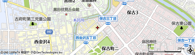 石川県金沢市保古町ニ146周辺の地図