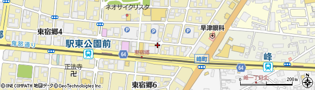 株式会社宝木スタッフサービス　宇都宮支店周辺の地図