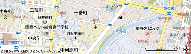 大竹クリーニング店周辺の地図