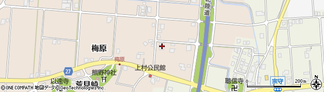 富山県南砺市梅原8535周辺の地図
