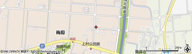 富山県南砺市梅原8536周辺の地図
