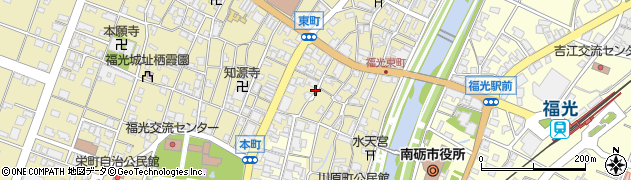 富山県南砺市福光（味噌屋町）周辺の地図