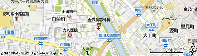 金沢美容外科クリニック周辺の地図
