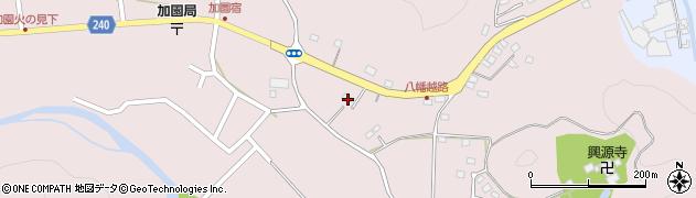 栃木県鹿沼市加園635周辺の地図