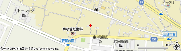 栃木県芳賀郡芳賀町下高根沢3849周辺の地図