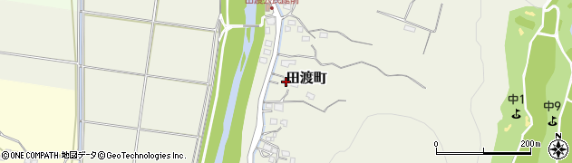 茨城県常陸太田市田渡町490周辺の地図