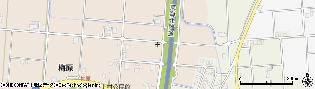 富山県南砺市梅原8545周辺の地図