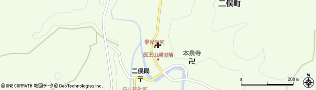 石川県金沢市二俣町（イ）周辺の地図