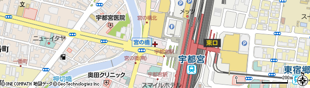 関東チケット　西口駅前店周辺の地図