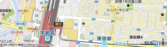 株式会社堀場製作所　栃木セールスオフィス周辺の地図