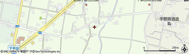栃木県宇都宮市下平出町124周辺の地図