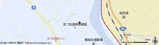 東吾妻町すこやかセンター福寿草周辺の地図