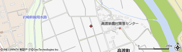 茨城県常陸大宮市高渡町周辺の地図