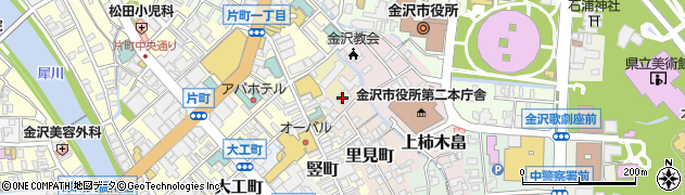 里見町リキュール周辺の地図