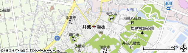 井波木彫工芸館前川周辺の地図