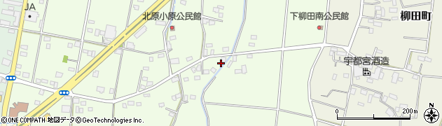 栃木県宇都宮市下平出町126周辺の地図