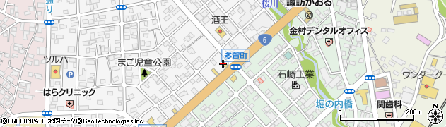 松屋 日立桜川町店周辺の地図