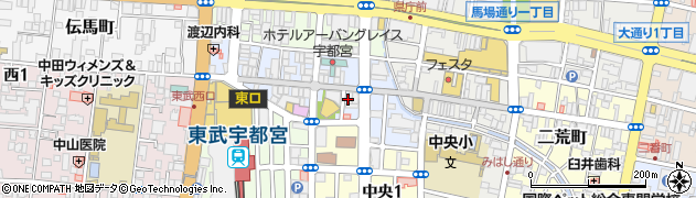 Dining Lab π 宇都宮店周辺の地図