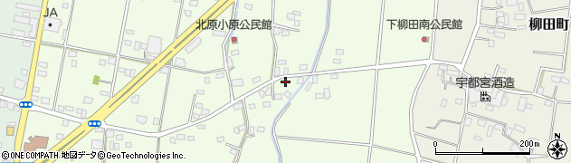 栃木県宇都宮市下平出町127周辺の地図