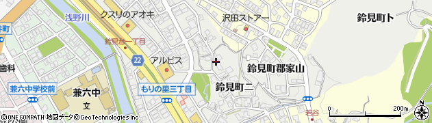 石川県金沢市鈴見町（ニ）周辺の地図