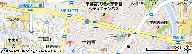ケル株式会社　宇都宮営業所周辺の地図